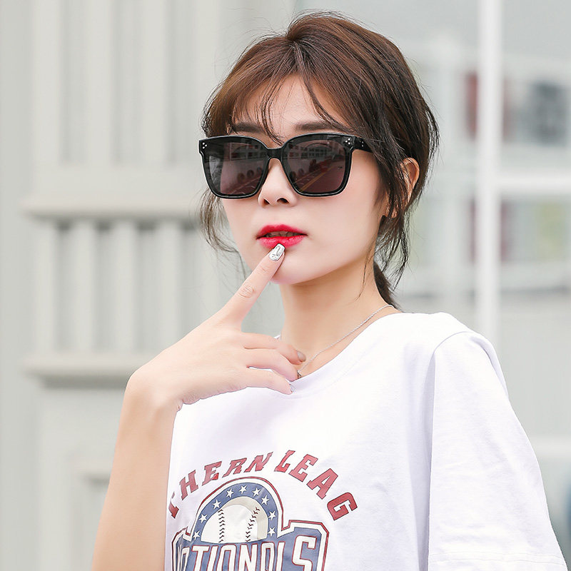 Healbud new sunglasses female GM with the same net red polarized male anti-UV driving fashion sunglasses