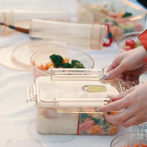 Zhuojian Zhuokang PPSU lunch box temperature-resistant compartments lightweight lunch box for office workers and students microwaveable with lunch box