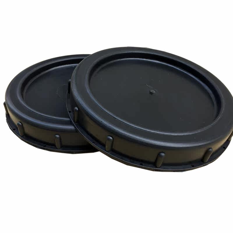 50L plastic square barrel lid round barrel threaded lid thickened lid chemical barrel lid large mouth barrel lid new material inner lid