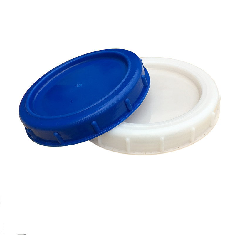 (New) 50L Plastic Square Bucket Lid Drum Threaded Lid Thickened Lid Chemical Bucket Lid Large Mouth Bucket Lid
