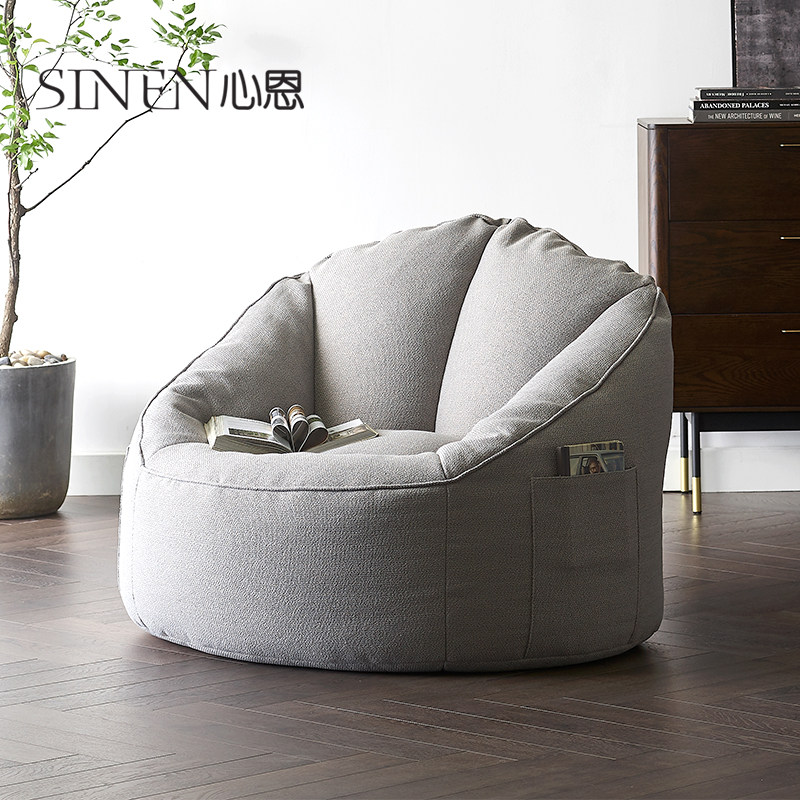 Sloth sofa Single balcony Balcony Tatami Casual Nordic Creativity Small Sofa Bedroom Comfort Small Sofa Bean Bag Chair