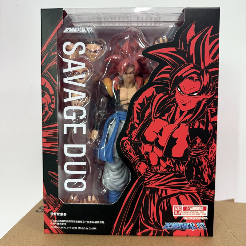 In Stock: Majin Buu Movable Figure "Wild Duo" Super Saiyan 4 Gogeta 6inch Movable Model with Transport Box In Stock: Majin Buu Movable Figure "Wild Duo" Super Saiyan 4 Gogeta 6inch Movable Model with Transport Box