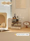 Transparent Cosmetic Storage Box Desktop High-End Makeup Brush Lipstick Makeup Box Drawer-Type Dressing Table Storage Rack