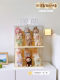 Labubu Display Box Transparent Tiered Labubu Pendant Doll Figurine Display Cabinet Blind Box Storage Display Stand