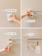 Suction Cup Towel Rack, No-Drill Bathroom Towel Hanging Rod, New Style Bathroom Towel Rack, High-End Bath Towel Holder