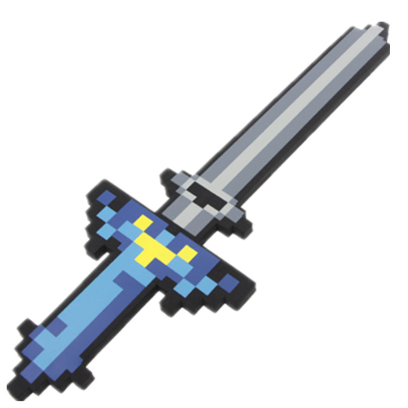 mc my world blind box model him plucking sword toy diamond suit weaponry and equipment bow and arrow toy axe