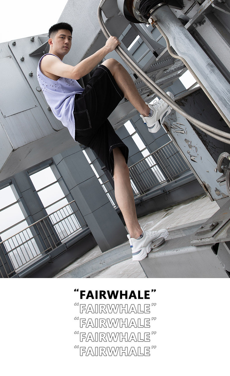 Mark Fairwhale 马克华菲 轻质透气 飞织鞋面 男式时尚老爹鞋 天猫优惠券折后¥149包邮(¥299-150)3色可选京东¥267