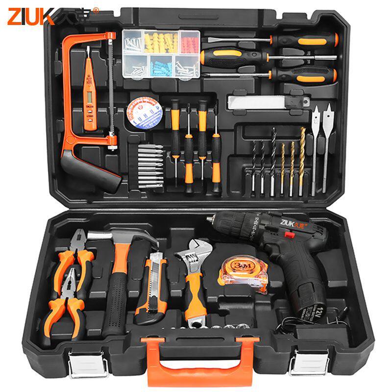 German Import Toolbox Suit Car Maintenance Tool Box Kit Home Toolbox Composition Suit Everyday