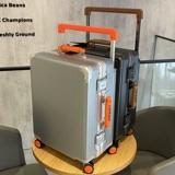 Японский элитный универсальный трендовый чемодан подходит для мужчин и женщин, алюминиевый кейс, 20 дюймов