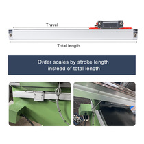 VM600 digital display high-precision KA300 displacement sensor universal milling machine lathe grinder grating ruler