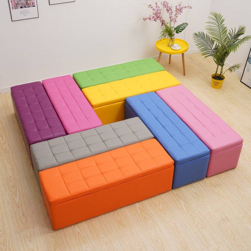 Shoes-changing stool Shoes Cabinet Bench integrated with stool storage stool available on bench Bench Bed Tail tatami Cap Room Sofa stool