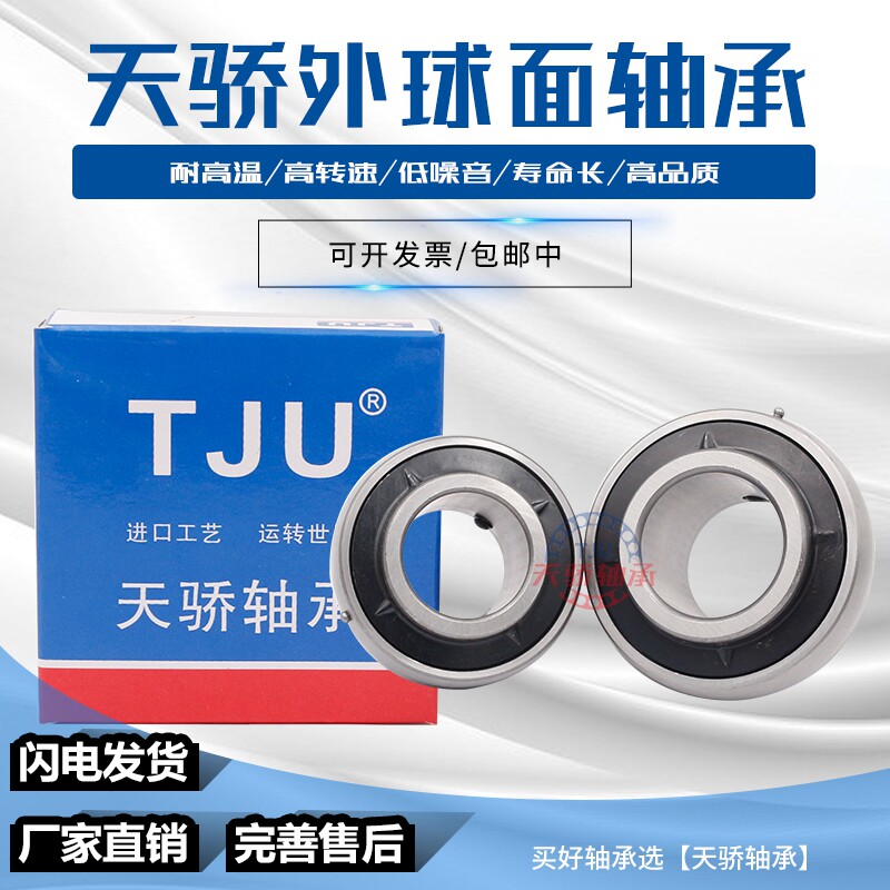 External sphere bearings UD204 205206