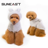 Цветная бархатная удерживающая тепло демисезонная толстовка с капюшоном, с медвежатами, увеличенная толщина