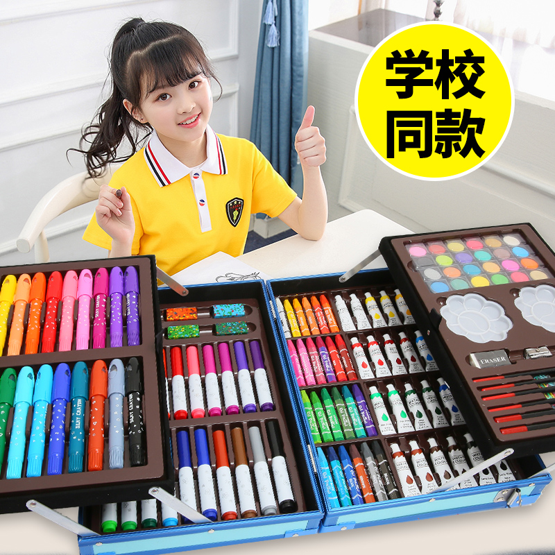 Children's toy paintbrush Girl Child 3-4 birthday present 5-year-old 6 8-7-9 The little girl's student presents