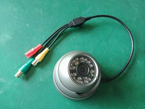 SDI Signal in car HD INFRARED HEMISPHERE CAMERA 60 FRAME WITHOUT DELAY NIGHT VISION 20 m ALUMINUM ALLOY HOUSING