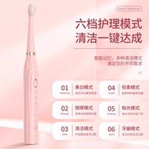 Adult Electric Toothbrush Rechargeable Automatic Soft Hair Ultrasonic Vibration Waterproof Whitening Couple Set for Men and Women