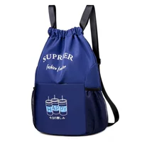 Темно-синий, принт