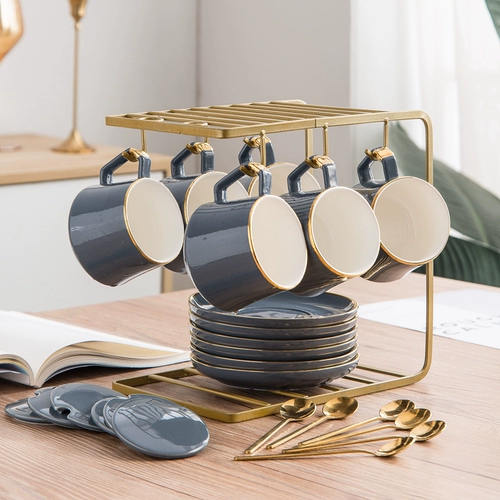 Кофейный брендовый изысканный комплект, послеобеденный чай, чайный сервиз, популярно в интернете, европейский стиль