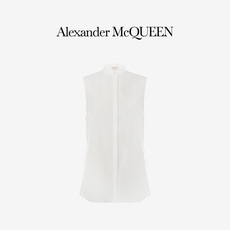 женская рубашка 【折四】alexander mcqueen/亚历山大麦昆 春夏女装棉质蕾丝衬衫
