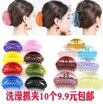 Hand grip card head grab clip price hairclip card top clip simple and convenient head clip Foreign color decoration trend pan head