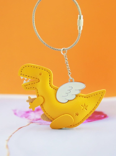 Полиуретановый брелок, милая подвеска, мультяшный динозавр, Южная Корея, полярный медведь