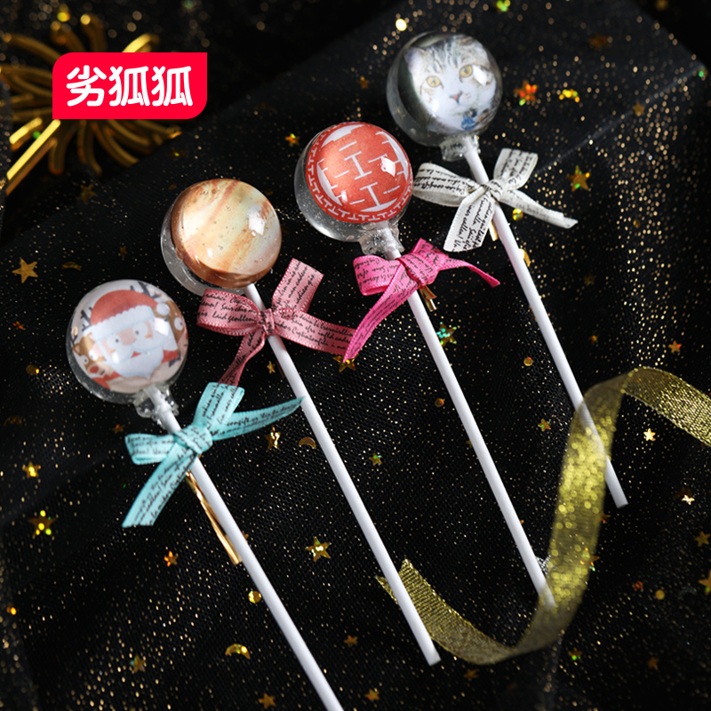 Inferior Fox Fox Star Napping Stick Candy Wrappers Candy Paper Stick Safety Paper Stick Solid Stick Food Grade Paper Stick