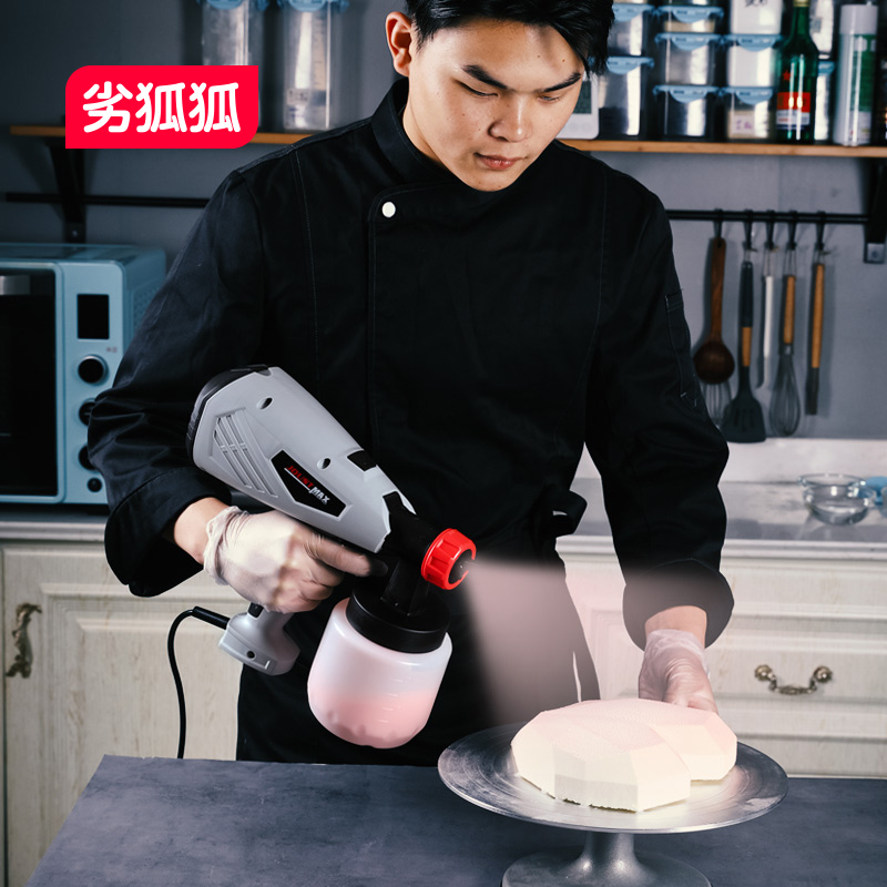 Valentine's Chocolate Sandblasting Machine Home Small Mousse Spray Gun Cake Spray Cream Machine Baking Jet Color Machine
