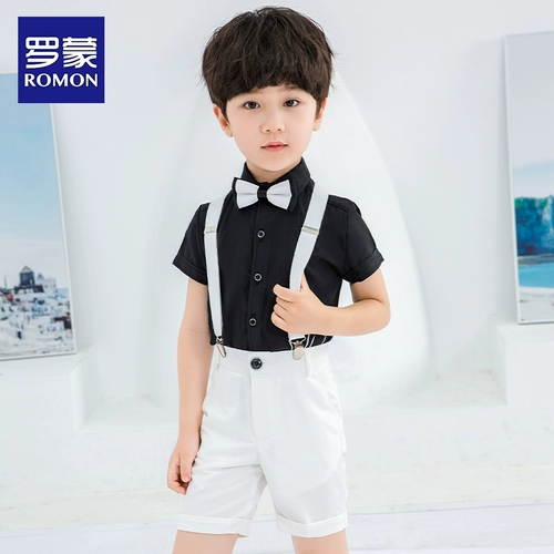 Детский летний костюм мальчика цветочника для детского сада, платье девочки цветочницы для мальчиков