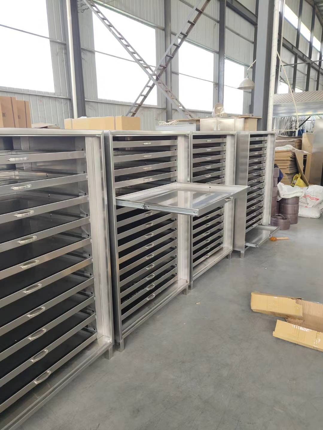定制不锈钢办公底图柜工程图纸柜抽屉式多层样品整理柜收纳档案柜