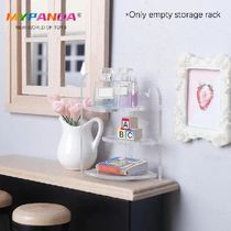 Dollhouse Miniature Acrylic Display Shelf Showcase Storage