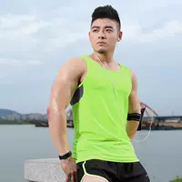 Vest thể thao lỏng quần áo bóng rổ nam không tay tập thể dục quần áo áo thoáng khí đào tạo thể thao vest phòng chạy - Quần áo tập thể hình quần tập yoga nam