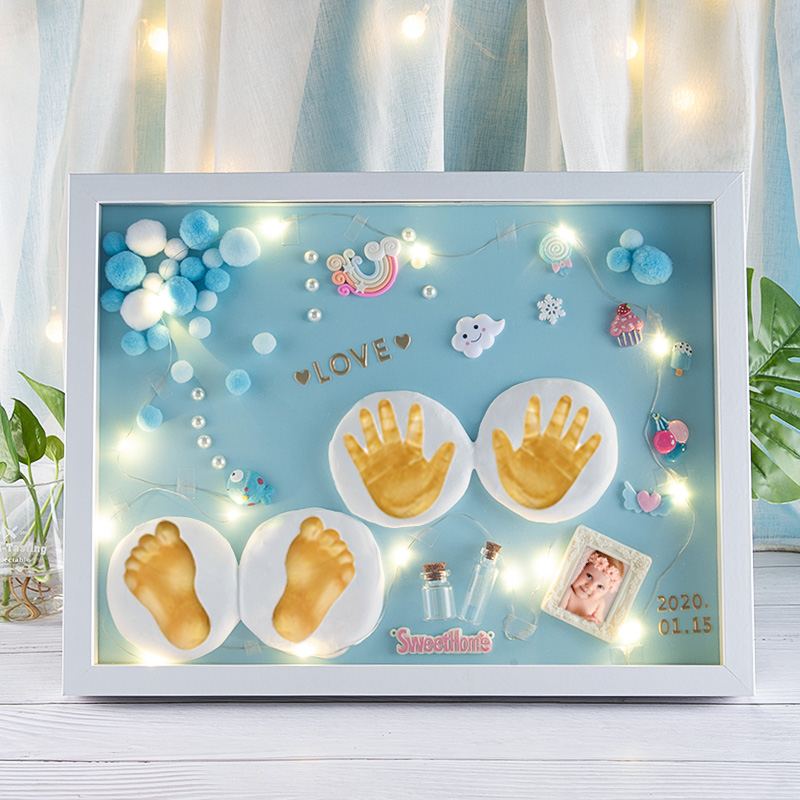 Fetal hair collection bottle fetal hair diy made umbilical cord collection box newborn baby baby souvenir homemade preservation box