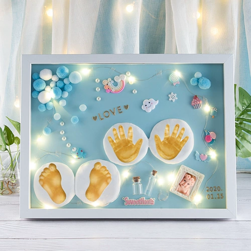 Детский сувенир ручной работы для хранения пуповины для новорожденных