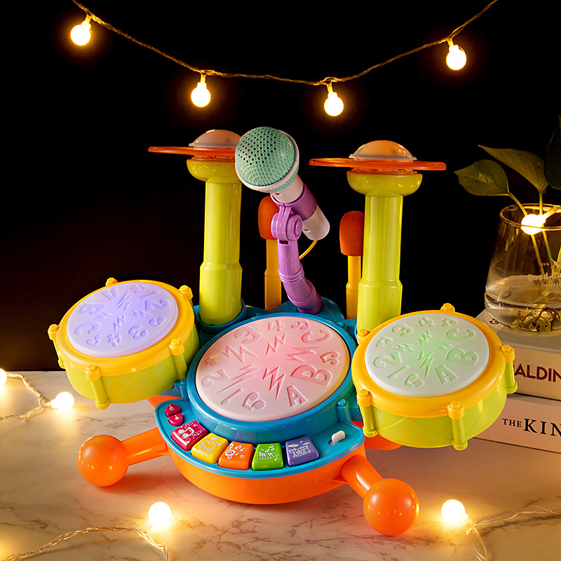 Drummers Players Play Professional Children's Toys Drums Baby Drums Toy Drums Drums Little Drums Children's Drums