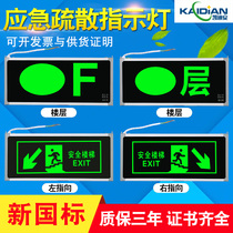 Floor Show Lights Fire Emergency Lights L Floor Number of floor Number of floor signs Electric LED floor Number of floor Show signs