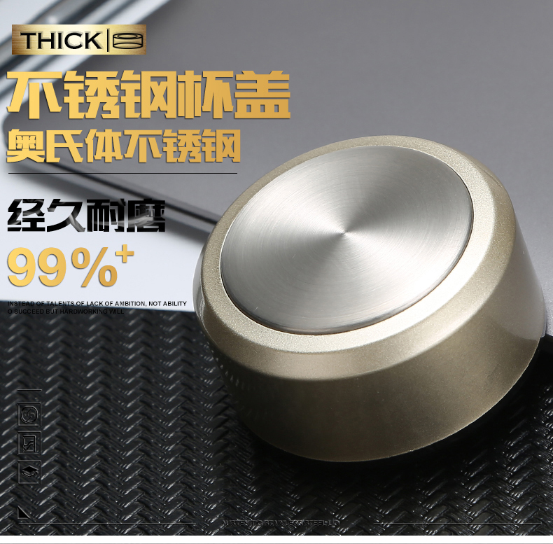 Fuguang chân không inox bình chân không nữ ly nước nhỏ gọn sinh viên sáng tạo xách tay vài ly 500ml bình uống nước