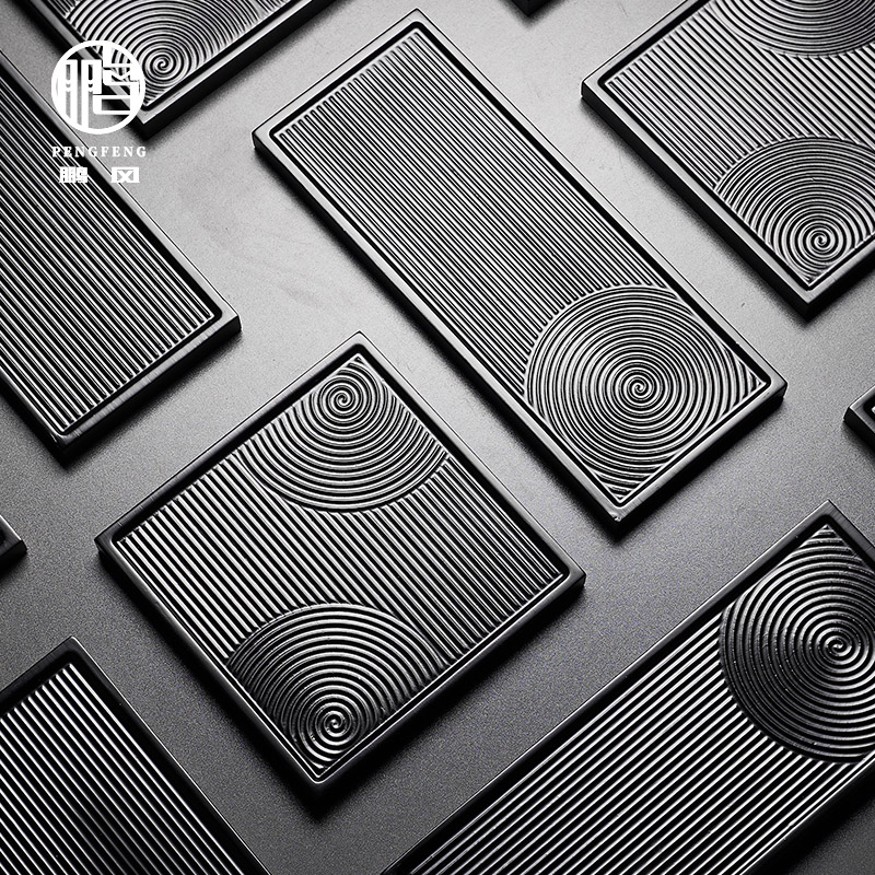 Rectangular Small Tea Tray Day Style Dry Landscape Dry Bubble Pan Heavy Bamboo Tea Tray Minimalist Yofu Tea Furniture Home Mini-Dei