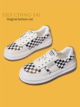 Tsui Ching-Tai ~ Xus original genuine leather small white shoes woman 2022 spring and summer new flat single shoe woman