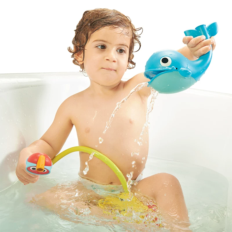 幼奇多 Baby hygiene product play in water for bath, children's toy for boys, submarine, elephant