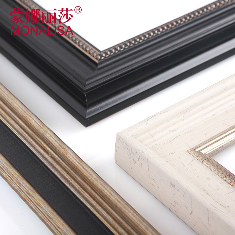 Oil picture frame outer frame mounting decoration 50x50 picture frame reservation arbitrary size hanging wall small set to be made