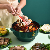 Multi-function battery furnace household electromagnetic oven cooking new small energy-saving cooking cooker one person hot pot