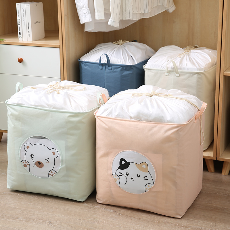 Large Capacity Cashier Bag big Number of clothing cotton quilts Moved Luggage Packed Bag Home Finishing Bag Jumbo