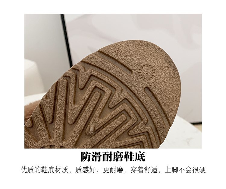 协佳 加绒加厚情侣款雪地靴 图5