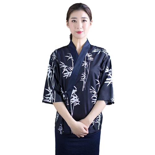 Японский ресторан официант рабочая одежда японская кухня одежда для суши -ресторан шеф -повар для работы официант мужская одежда Мужчина и женщины лето
