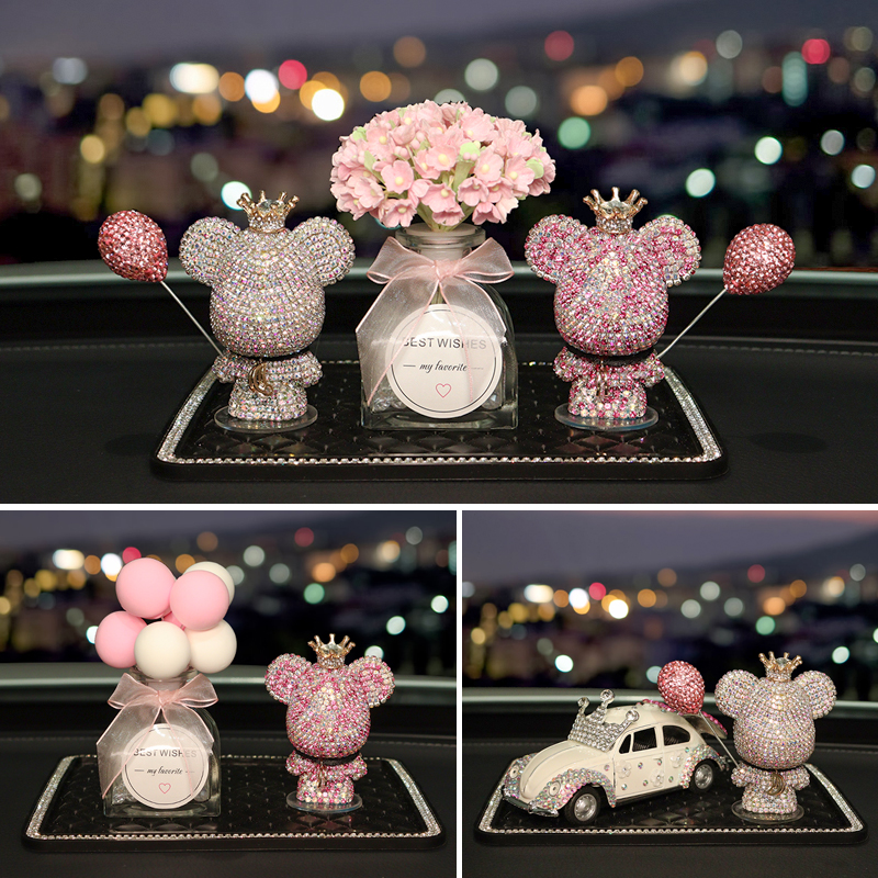 Applicable to Benz BMW high-end car aroma furnished car fragrance car decoration of a woman persistent light fragrance