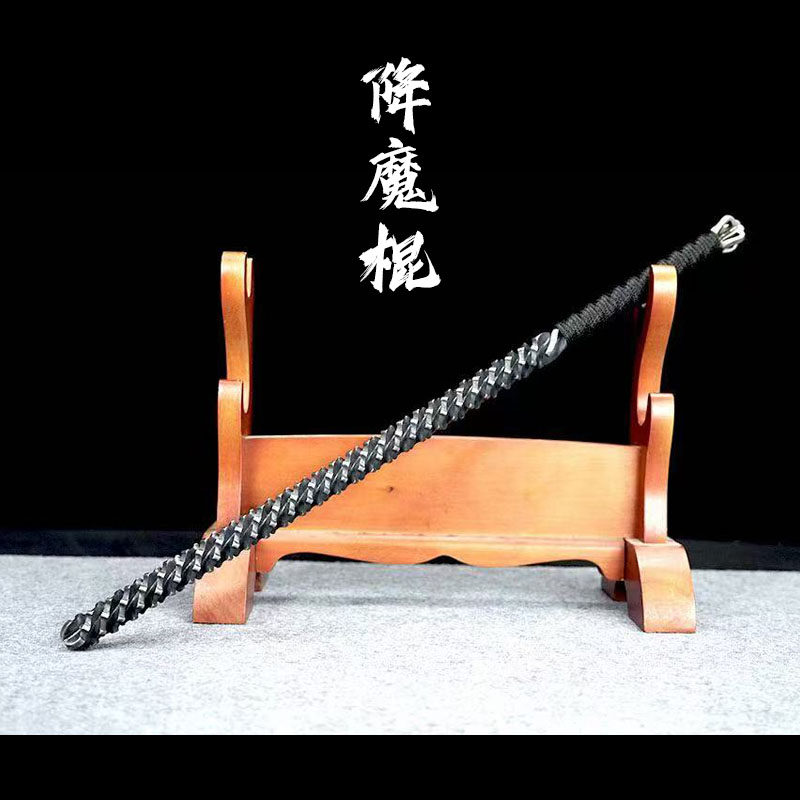 降龙十八般兵器大集合！五台山武术棍，健身防身两不误！💪-太极棍-淘宝百科网