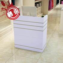 Small cashier small 50cm 60cm 80cm front desk counter table simple A shop cashier clothing store