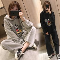 Pregnant women's new autumn fashion network red pregnant women's loading of loose and thin autumn winter clothing