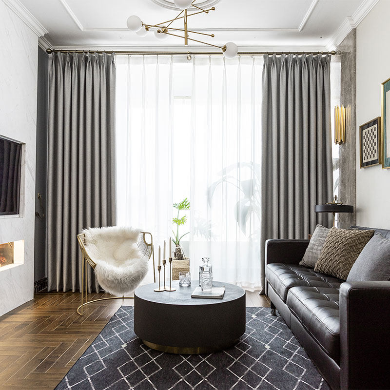 In 2020 popular velvet cotton curtains thickened and high - grade sulfight proof of noise - proof Nordic bedroom