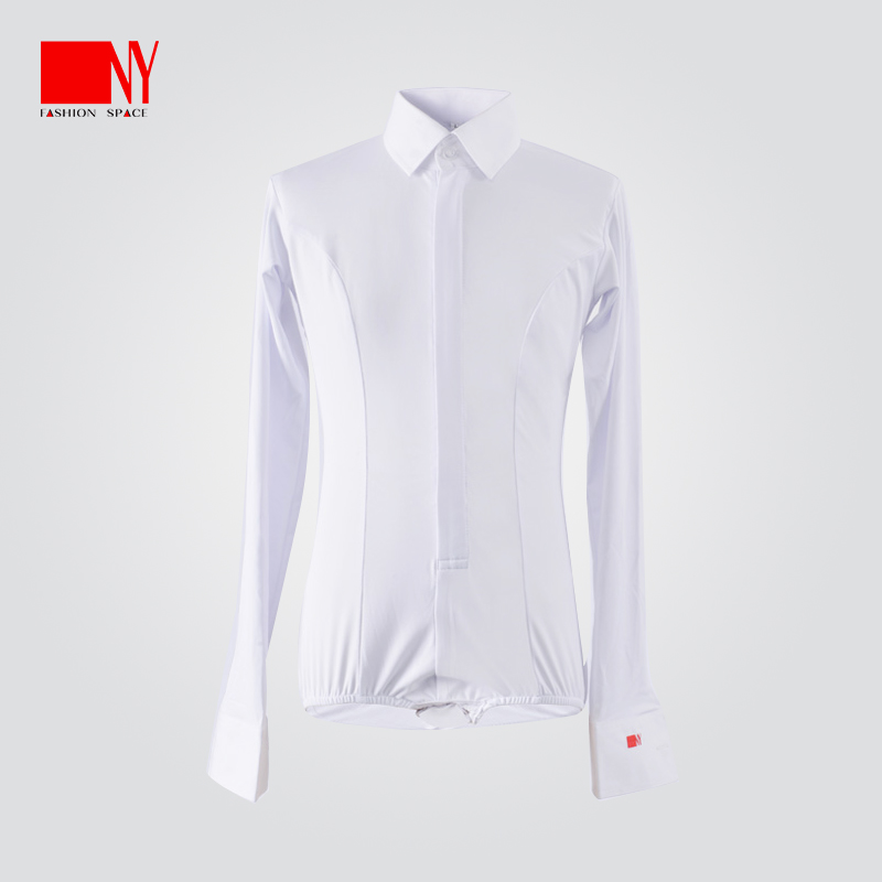 NY Art new modern dance costume children's competition shirt boys shirt performance dress children's men's one-piece top